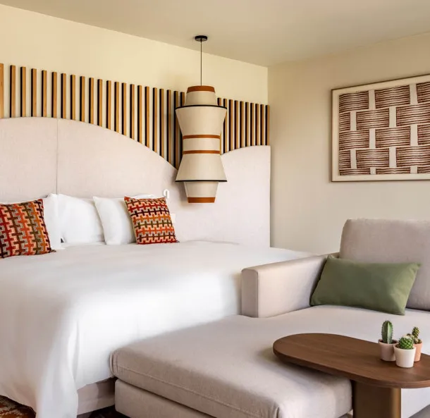 suite with pool view